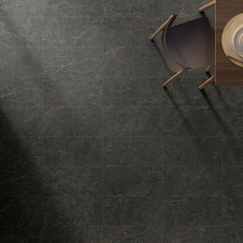 Farmhouse Living 12" x 24" Rectified Matte Porcelain Field Tile in Slate