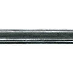 Daltile Daltile Anthology Armor 2X12 Chair Rail, Satin - Forged Steel