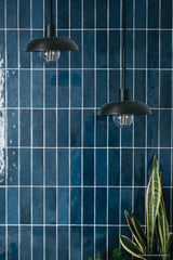 Cloé 2.5" x 8" Glossy Ceramic Tile in Blue