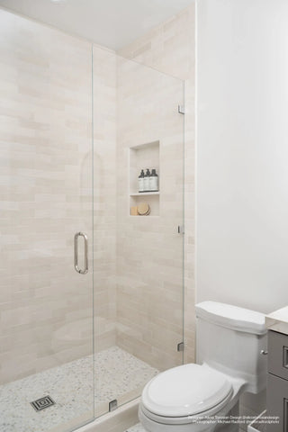Cloé 2.5" x 8" Glossy Ceramic Tile in Creme