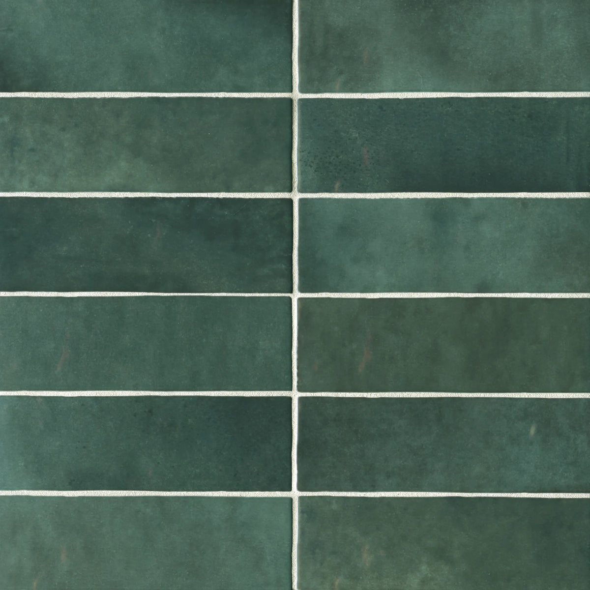 Cloé 2.5" x 8" Glossy Ceramic Tile in Green