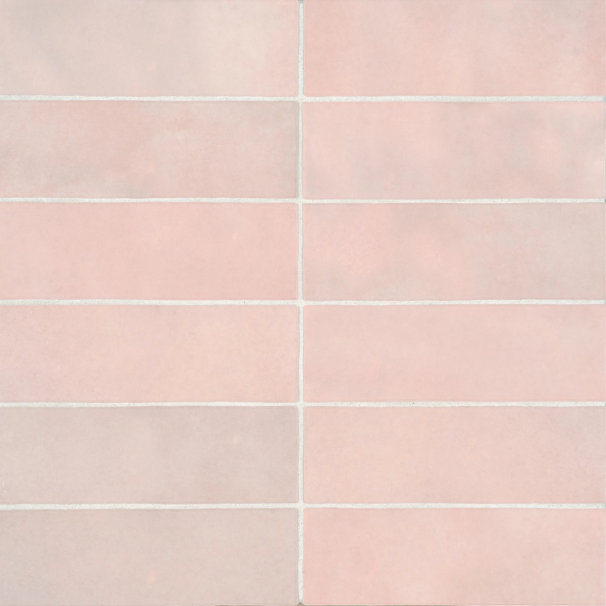 Cloé 2.5" x 8" Glossy Ceramic Tile in Pink – Flooritize