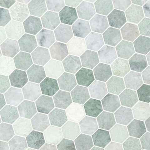 ICELANDIC GREEN 2" HEXAGON