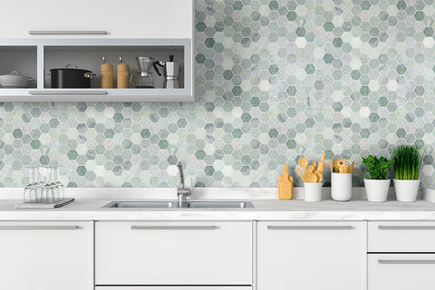 ICELANDIC GREEN 2" HEXAGON