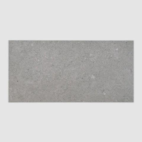 Ikonite 12" x 24" Honed Porcelain Field Tile in Grey