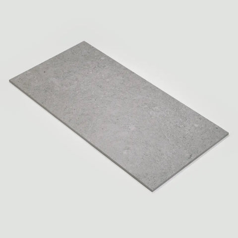 Ikonite 12" x 24" Honed Porcelain Field Tile in Grey