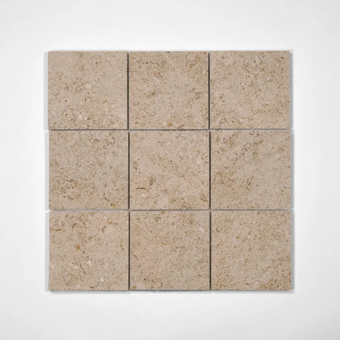 Ikonite 4" x 4" Honed Porcelain Mosaic in Walnut