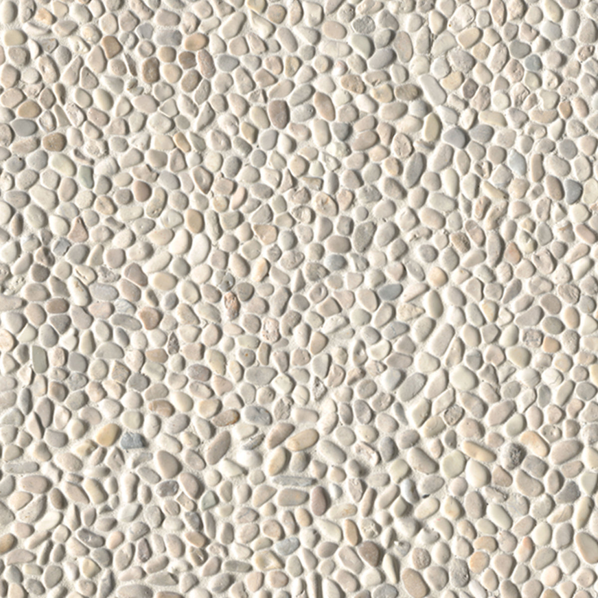 IVORY WHITE MINI PEBBLE TUMBLED