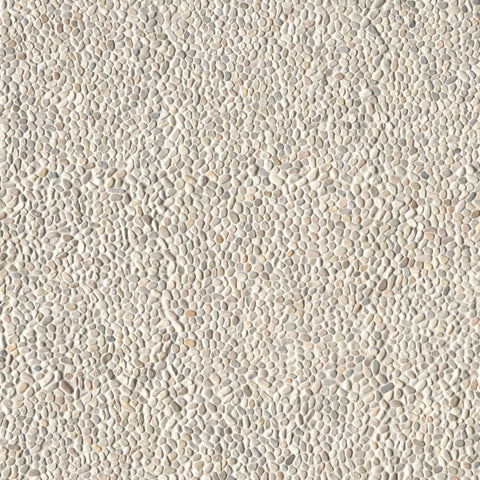 IVORY WHITE MINI PEBBLE TUMBLED