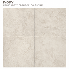 Ivory, Square, 12X12, Matte