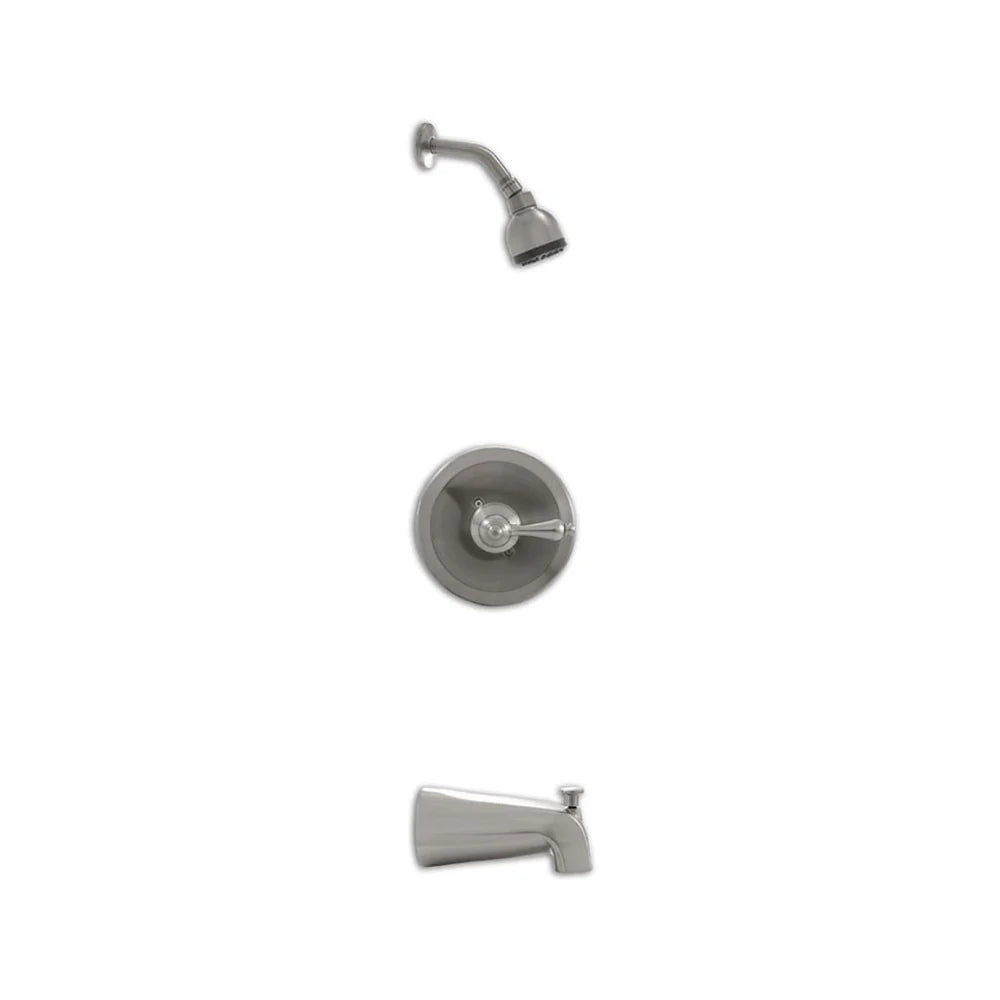 1 HANDLE SHOWER/TUB FAUCET 6104-607 BRUSH NICKEL
