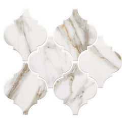 Marazzi Marble Obsession 6 Arabesque, Matte