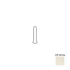 Marazzi Moroccan Concrete 1X6 PC36C9, Cove Base Outcorner, Matte - Off White