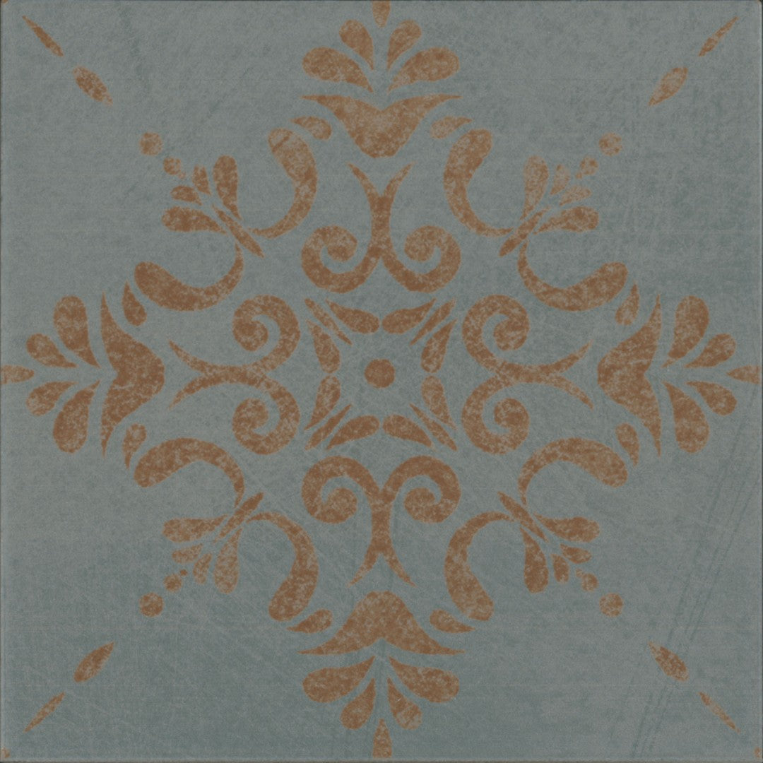 Marazzi Moroccan Concrete 8X8 Aziza, Matte - Aziza-Blue Gray