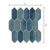 MIRAMO Mosaic Tile Sheet 12X11