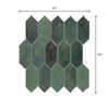 MIRAMO Mosaic Tile Sheet 12X11