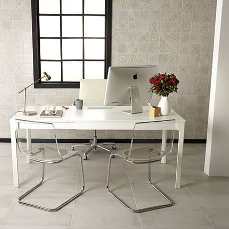 MODERN HEARTH Floor Tile 12X12
