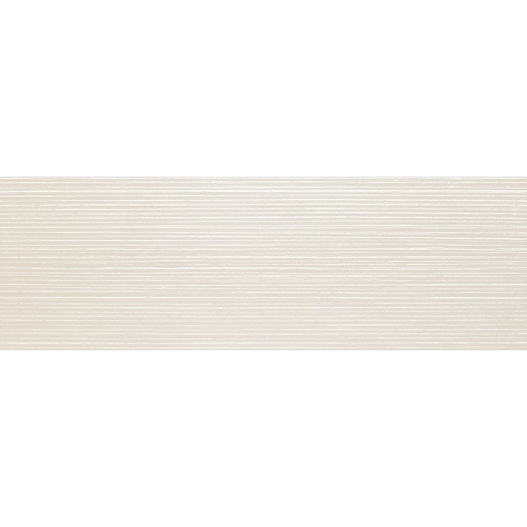 Marazzi Materika 16X48 Rectangle, Linear, Textured - Off White