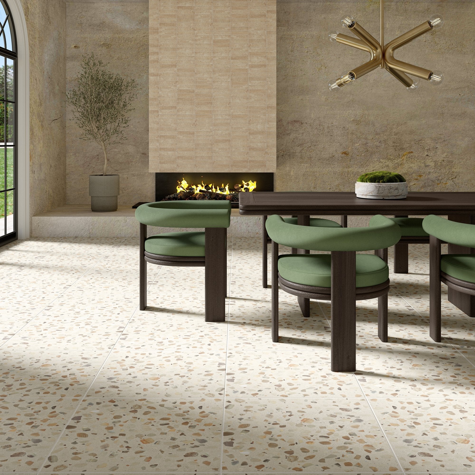Marazzi Curation Current, Rectangle, Splatter, 24X48, Matte | SKU CA15RCT2448MT