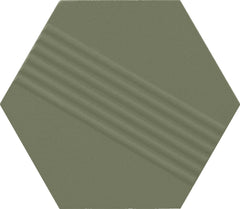 Marazzi Rhyme and Reason Artichoke, Hexagon, Ripple Mix, 4, Matte | SKU RR19HEX4MIXMT