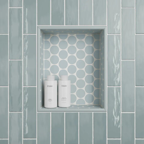 Marin 2.5" x 10" Ceramic Wall Tile in Misty Blue
