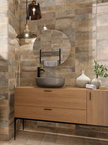 MARZA RUST 4X12 GLOSSY