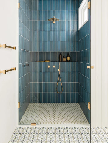 Casablanca 5" x 5" Matte Ceramic Tile in Kenzi