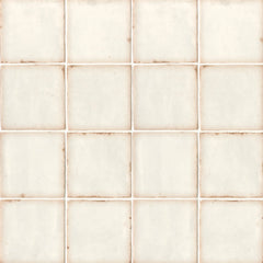Casablanca 5" x 5" Matte Ceramic Tile in White