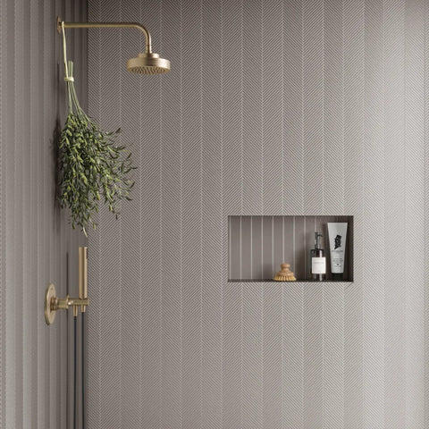 Kaikos 2" x 12" Matte Glass Field Tile in Grey  Preview