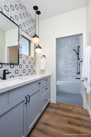 Casablanca 5" x 5" Matte Ceramic Tile in Attia