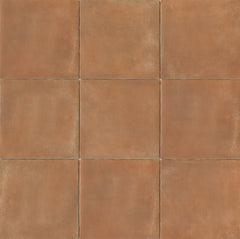 Bedrosians Cotto Nature 14" x 14" Matte Floor & Wall Tile in Siena | Item Code NATCOTSIE1414M