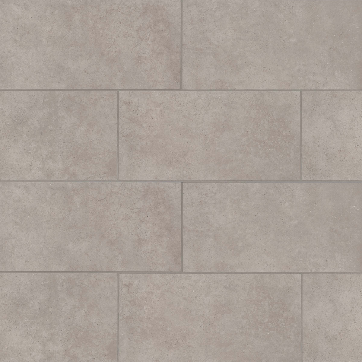 Bedrosians Materika 12" x 24" Matte Porcelain Floor and Wall Tile in Silver | Item Code NORMATSIL1224