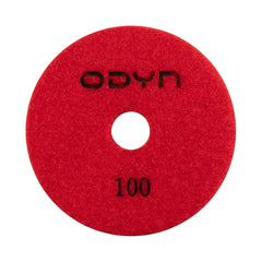 Bedrosians ODYN General Dry Polishing Pad 4" x 5/8" - 100 Grit | Item Code ODYPADDRY4-100ST