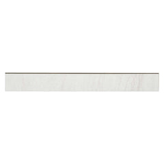 Bedrosians Purestone 3" x 24" Trim in Bianco | Item Code PIEPURBIS324
