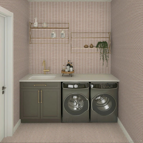 RIGID CLAY Mosaic Tile  Sheet 12x12