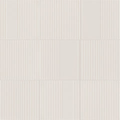 Marazzi Rhyme and Reason 6X6 Square, Ripple Mix, Matte - Bone