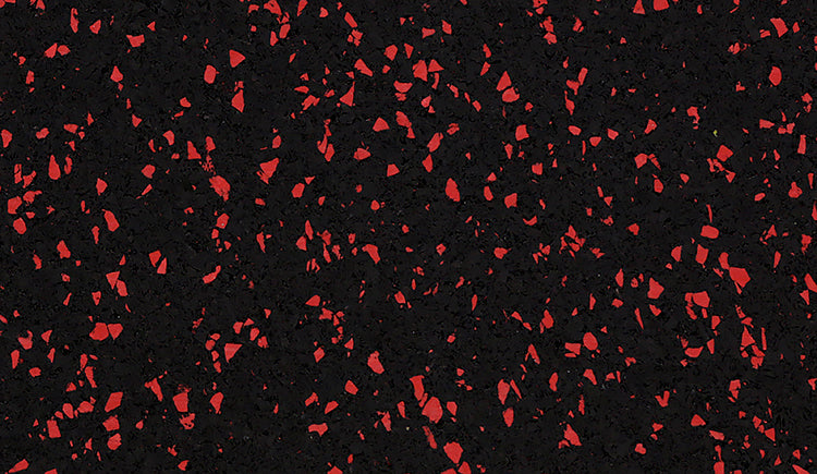 Ecore Tile - Performance Ultra QB - L1, EL47 Rippin Red 20 (6232 top), 1in x 24in x 24in | SKU ELT1-000024-QB