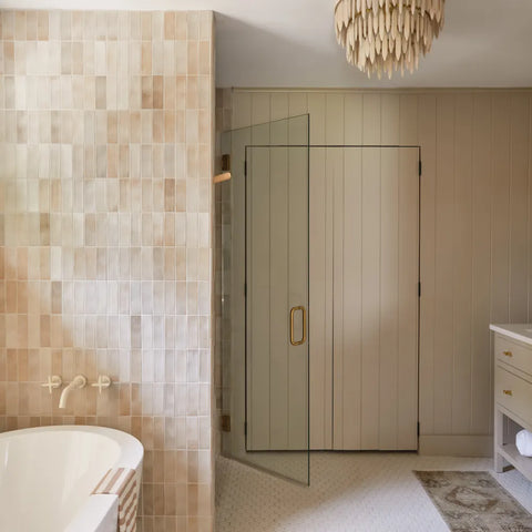 Makoto 2" Round Matte Porcelain Mosaic Tile in Shoji White