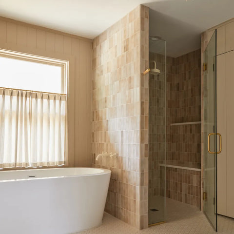 Makoto 2" Round Matte Porcelain Mosaic Tile in Shoji White