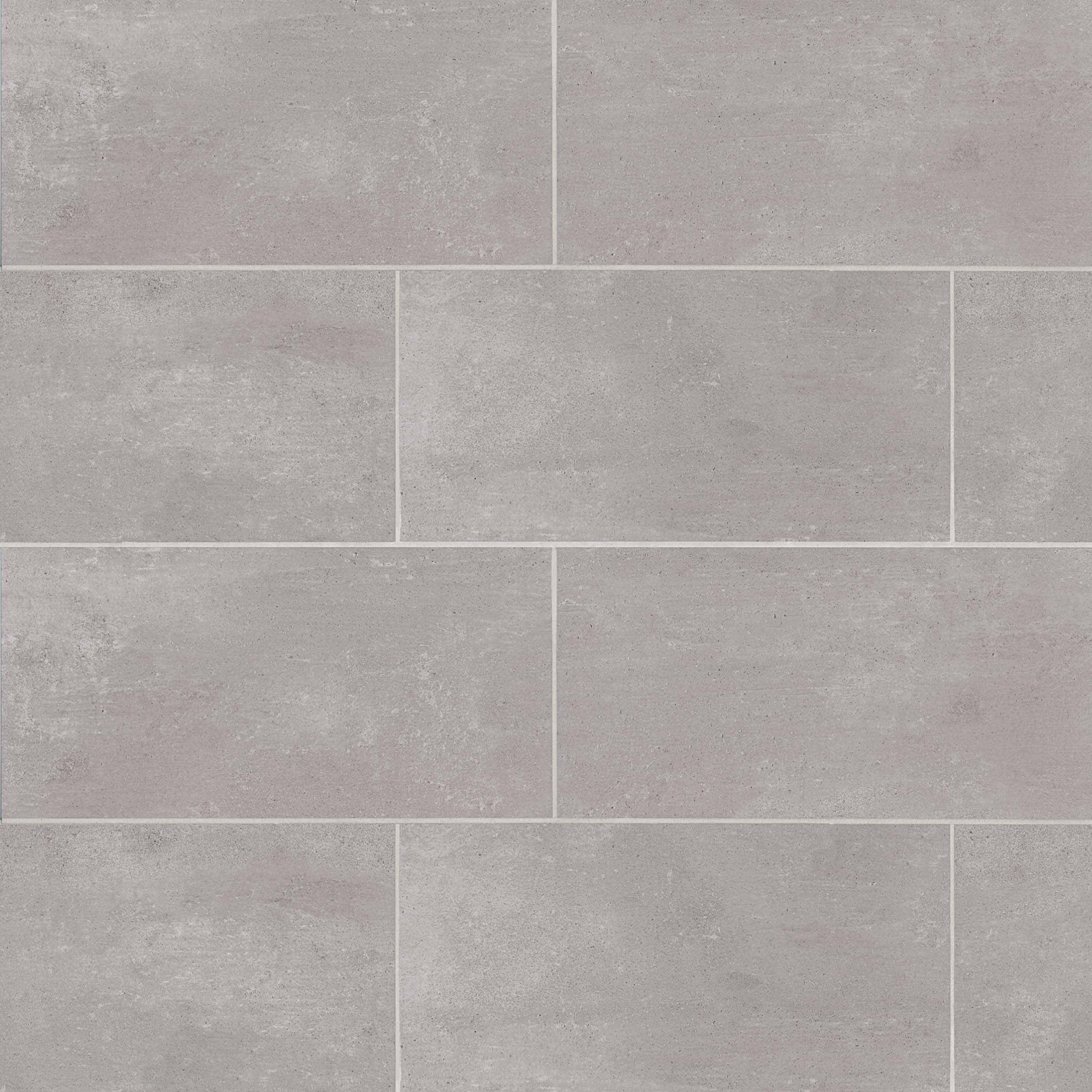 Bedrosians Simply Modern Gray Concrete-Look Porcelain Floor & Wall Tile 12x24 - Honed Matte | Item Code STPSIMGR1224