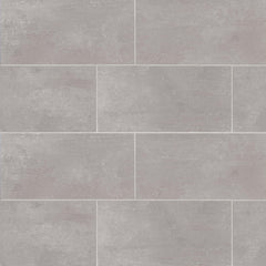 Bedrosians Simply Modern Gray Concrete-Look Porcelain Floor & Wall Tile 12x24 - Honed Matte | Item Code STPSIMGR1224