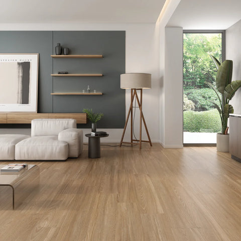 Strata 8" x 48" Matte Porcelain Field Tile in Siena