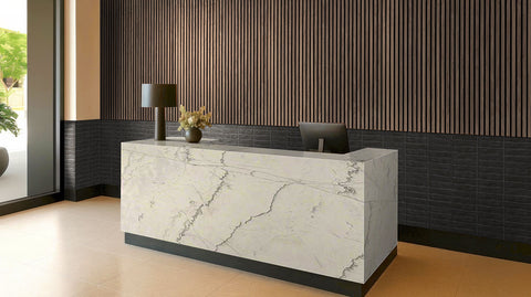 ACOUSTIC WOOD SLAT PANEL TAWNY9.5X94.5