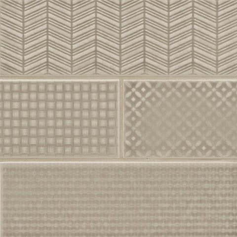 URBANO WARM CONCRETE 3D MIX-4X12