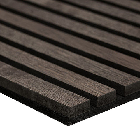 ACOUSTIC WOOD SLAT PANEL UMBER 9.5X94.5