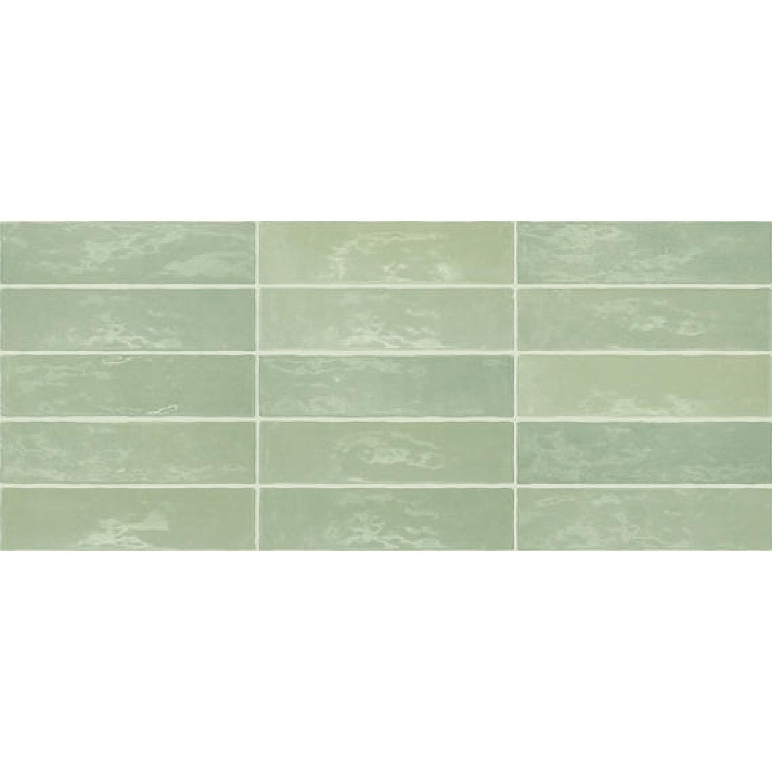 Marazzi Zellige Neo 3X12 Rectangle, Handcrafted, Glossy - Turchese
