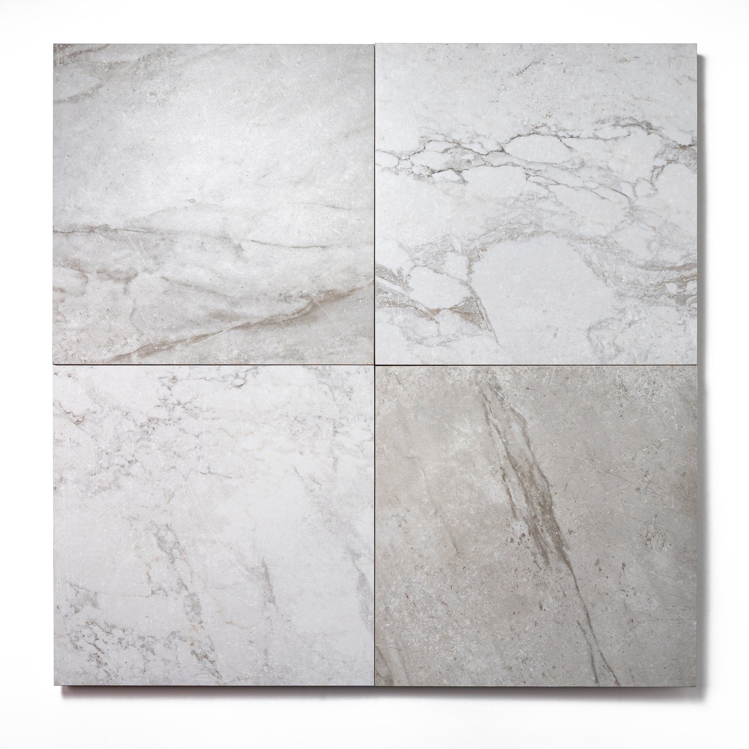 Bedrosians Antica Roma 12" x 12" Matte Porcelain Tile in Bianco | Item Code 100008987