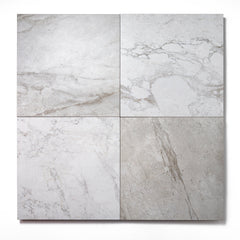 Bedrosians Antica Roma 12" x 12" Matte Porcelain Tile in Grigio | Item Code 100009095