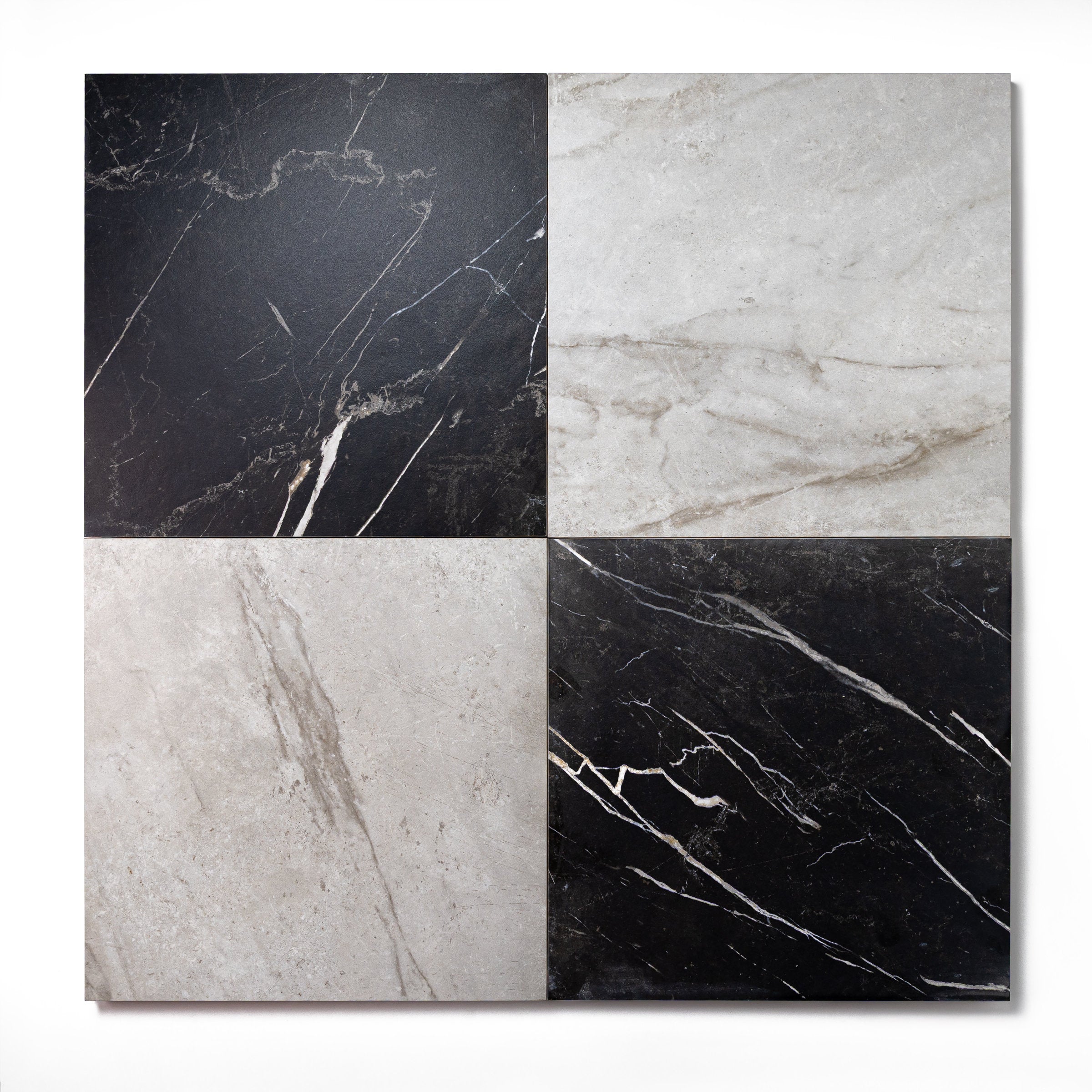 Bedrosians Antica Roma 12" x 12" Matte Porcelain Tile in Grigio | Item Code 100009095