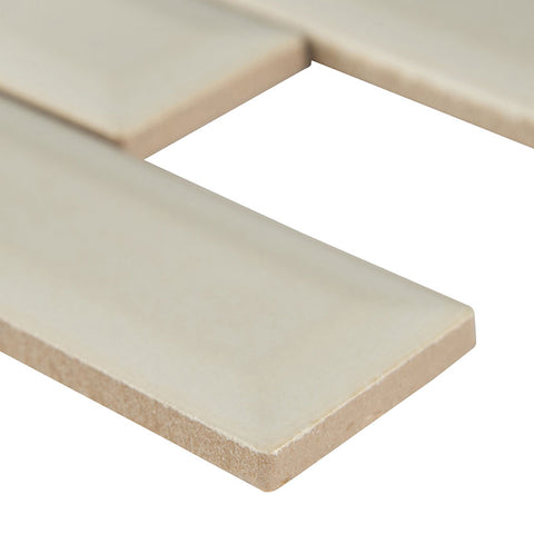 ANTIQUE WHITE 2X6 BEVELED